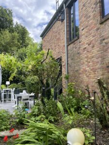 arbre structuré en acier support vegetal