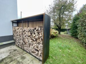 range buches en acier corten