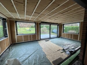 Juste avant Noel on place les nouveaux chassis