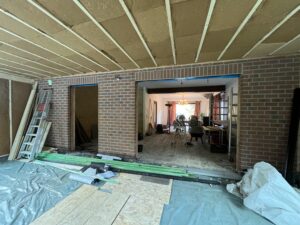 Démontage des anciens chassis qui ne sont plus necessaires