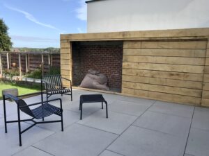 Espace extérieur en bois